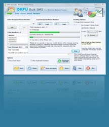Bulk SMS Software for Windows based mobile phones, Pocket PC and PDA - Screenshot